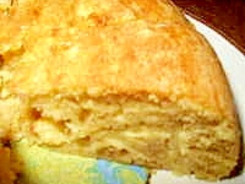 炊飯器でアップルケーキ